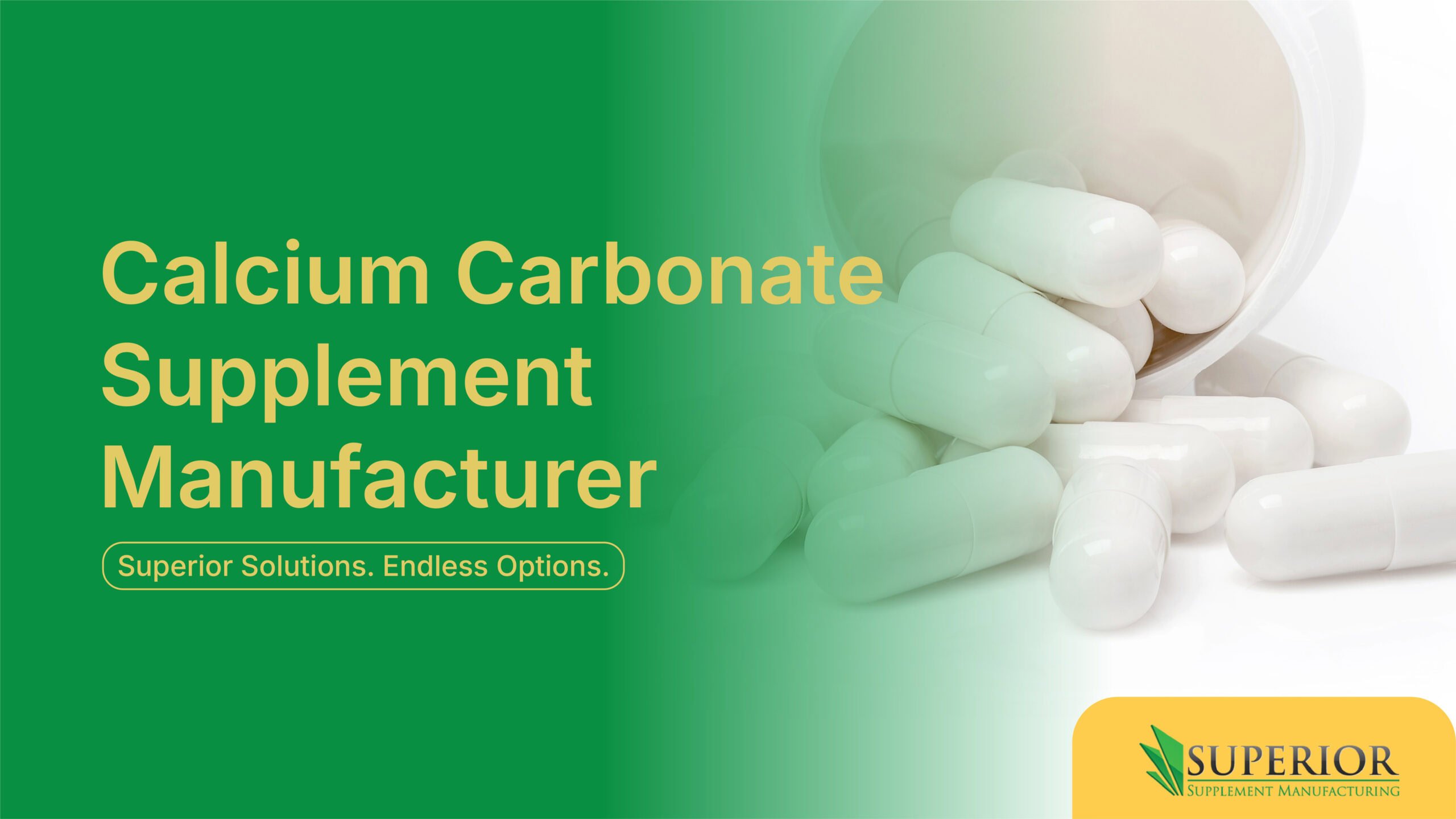 Calcium Carbonate Supplement Manufacturer